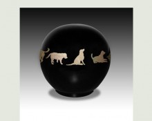 DOG BALL PET URN-ULA03