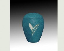 FEATHER GREEN infant SAND urn-UL054B